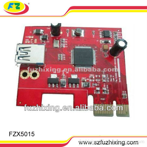 High transfer speed USB3.0 to PCI express parallel card